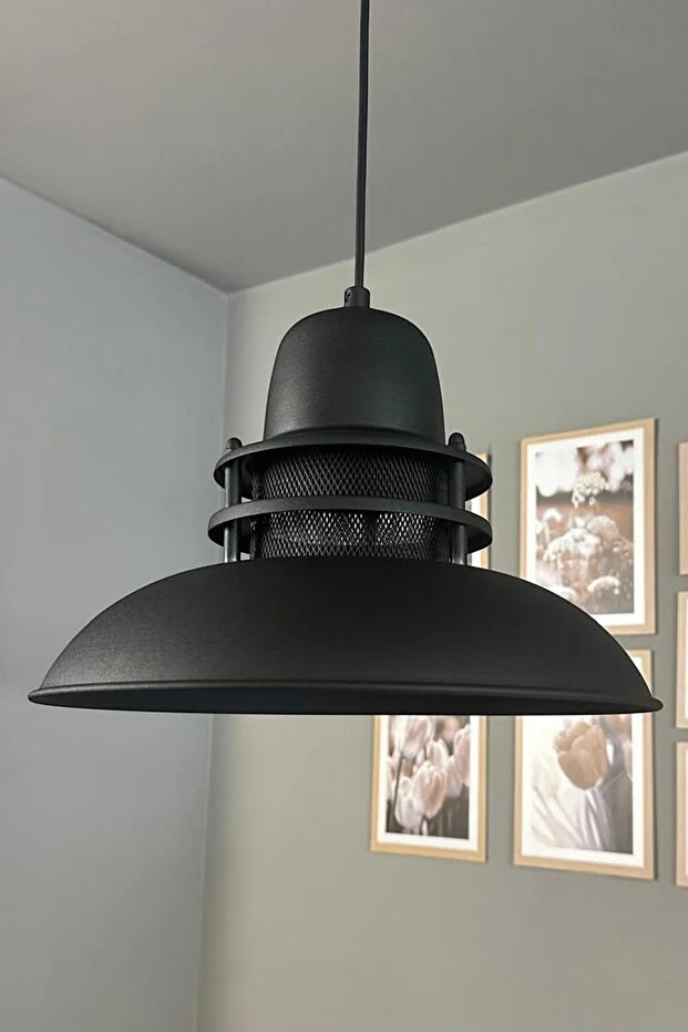 Fener Siyah Avize Tekli Sarkıt Mutfak Çocuk Odası Salon Masaüstü Lamba Aydınlatma Modelleri